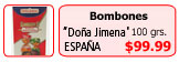 Caja de bombones Espa�oles �Do�a Jimena� 