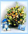 Welcome Baby Boy Bouquet