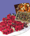 American Favorite Rose Bouquet (24 rosas)